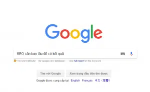 SEO website mất bao lâu để có kết quả