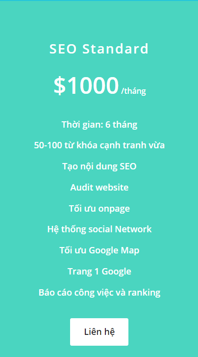seo standard seo standard