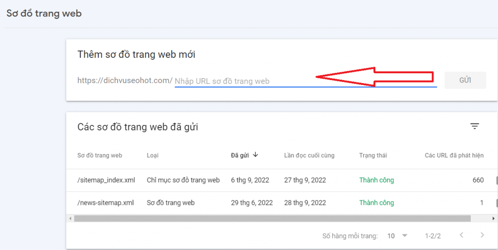 So Do Trang Web