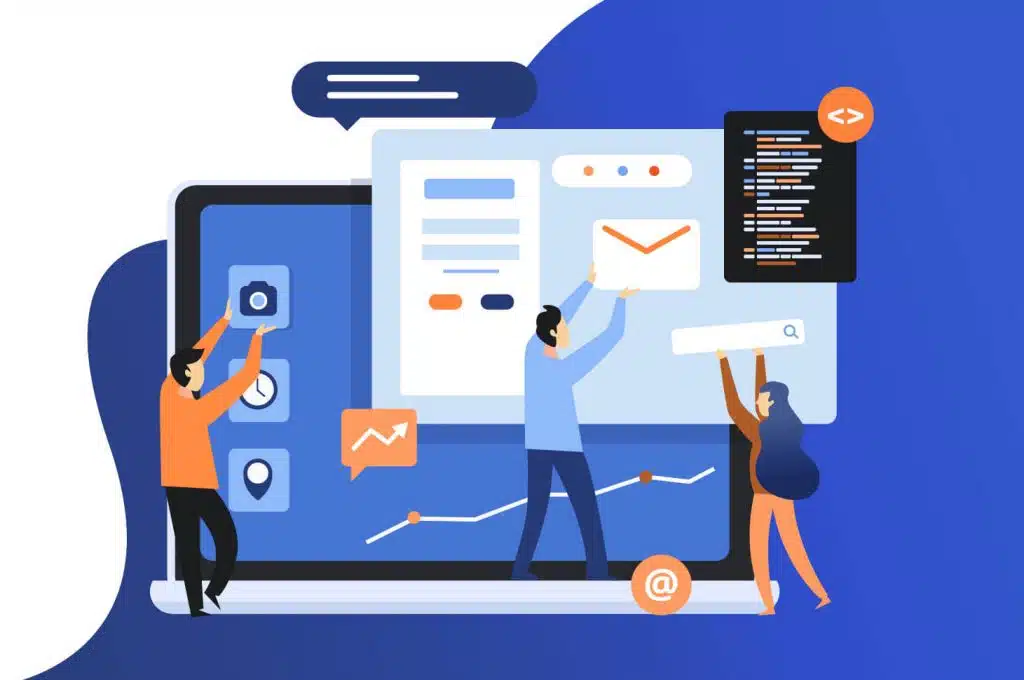 thiết kế lại website