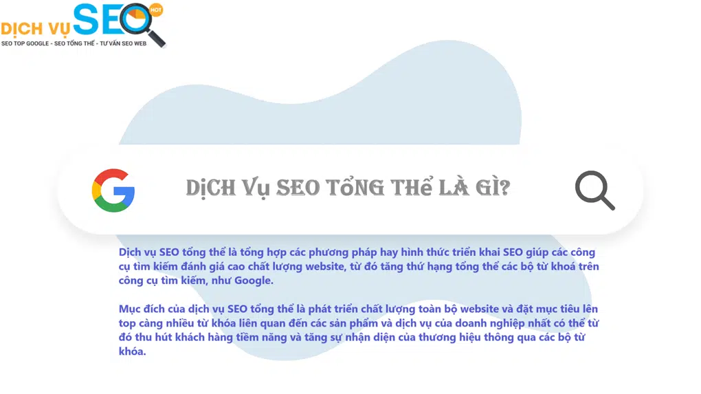 dịch vụ seo tổng thể
