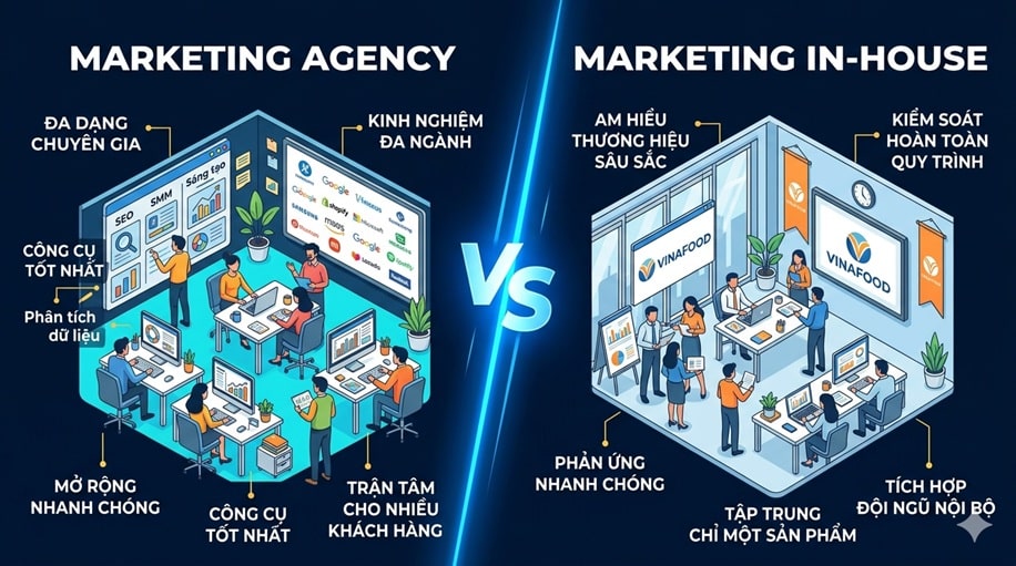Marketing Agency vs Marketing In-house