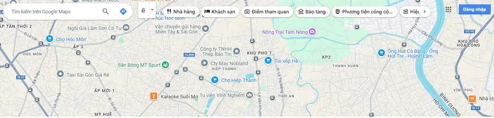 dang nhap google maps