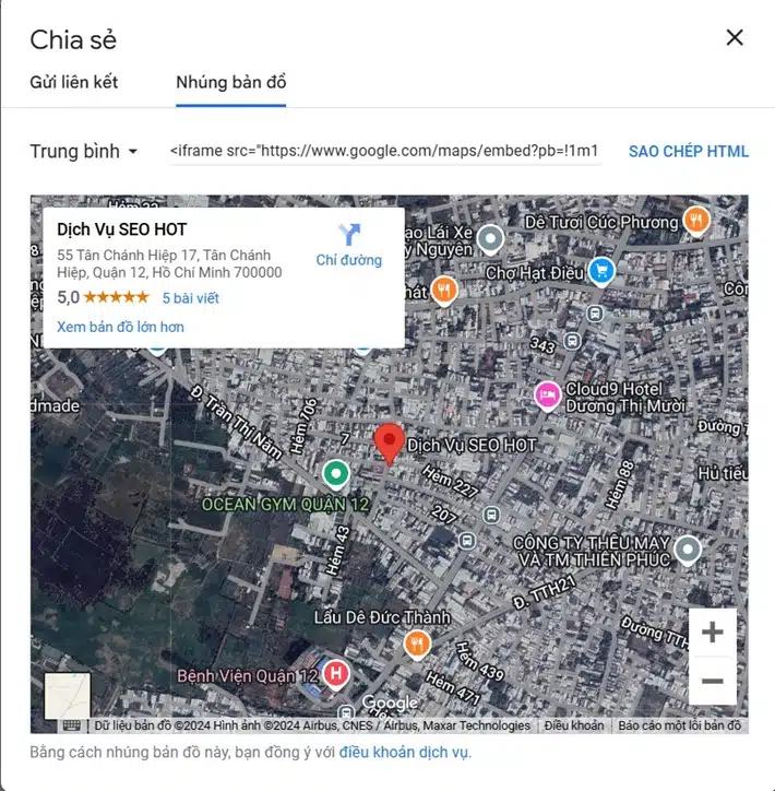nhung ban do website