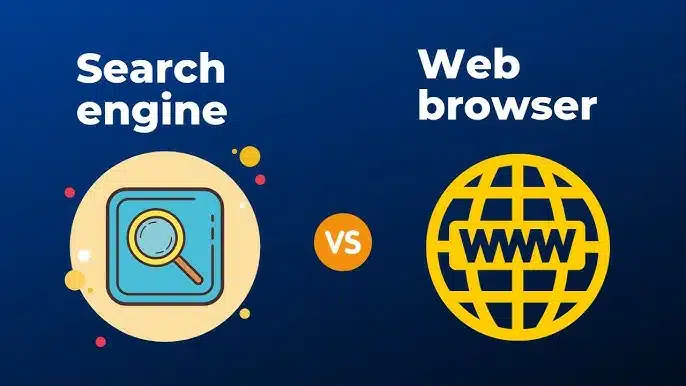 web browser and search engine