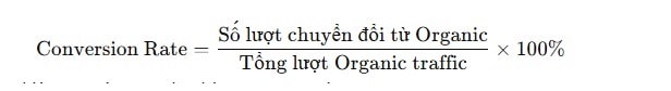 SEO có thể tạo ra chuyển đổi và doanh thu? 6 conversion rate