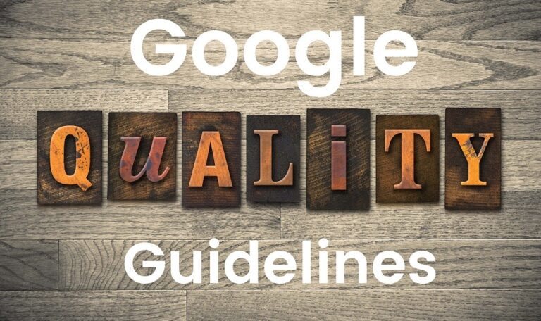 Nguyên tắc về chất lượng trang của Google