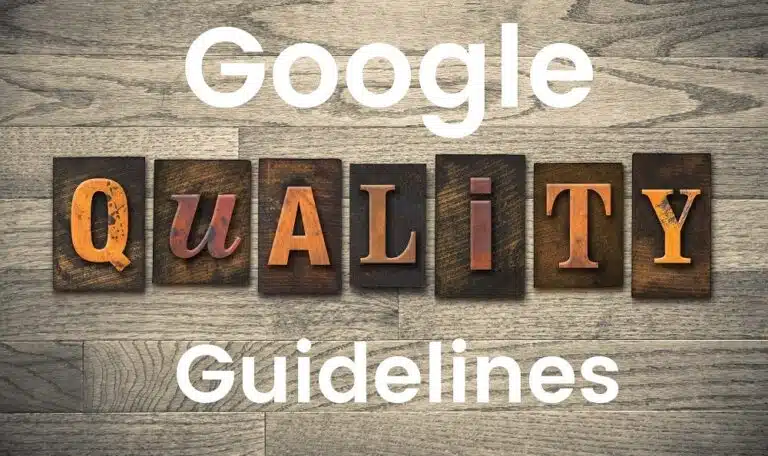 Nguyên tắc về chất lượng trang của Google