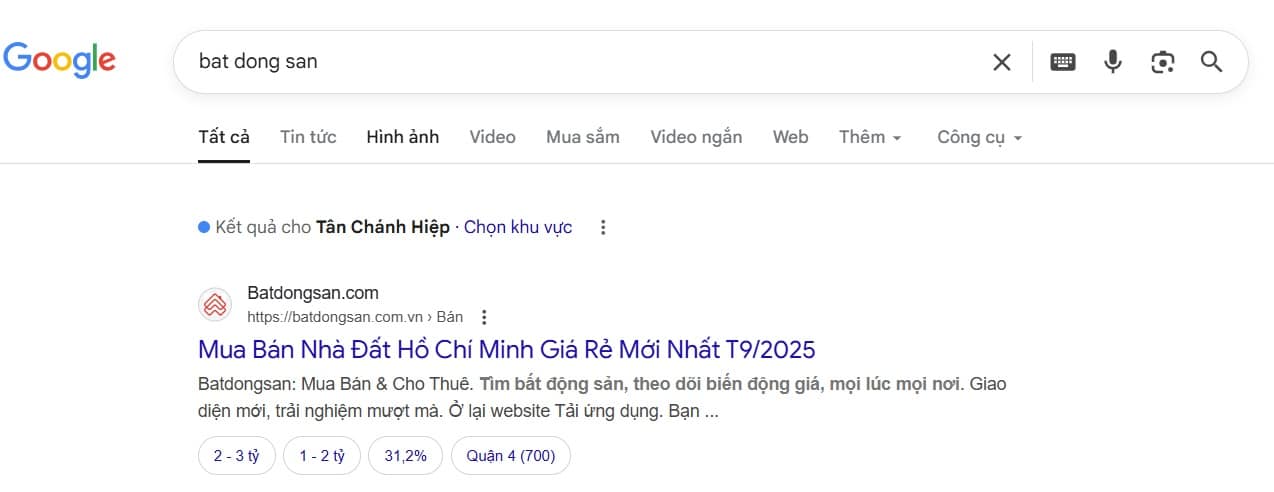 bat dong san