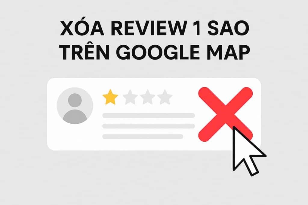 xoa review 1 sao google map