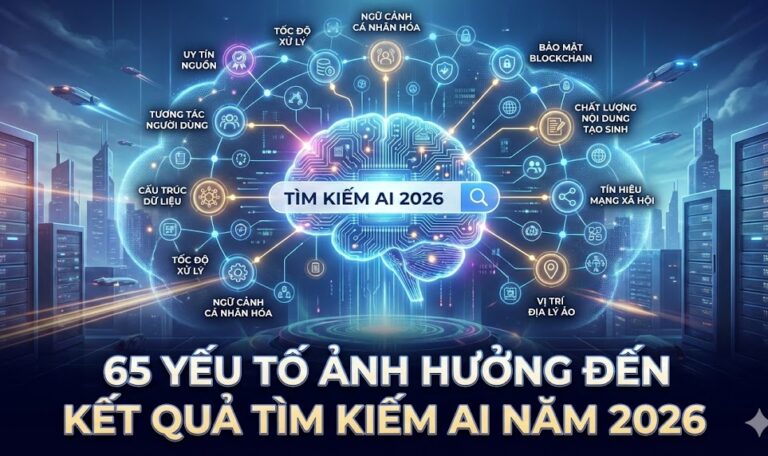 65 yếu tố ảnh hưởng đến kết quả tìm kiếm AI vào năm 2026