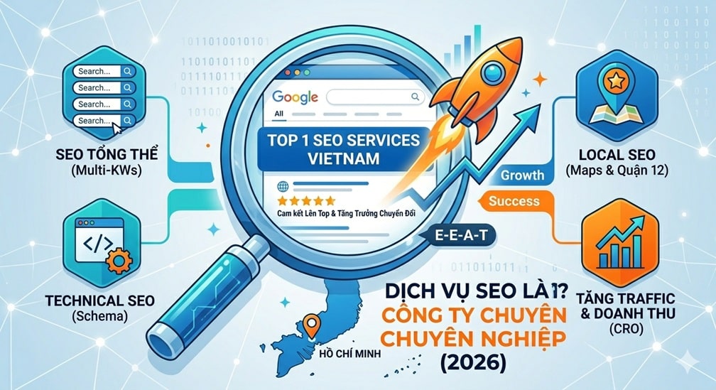 Dịch vụ SEO là gì? Top công ty dịch vụ SEO chuyên nghiệp tại Việt Nam