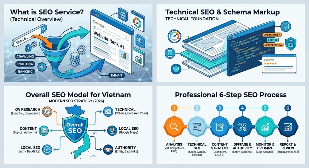 Dịch vụ SEO là gì? Top công ty dịch vụ SEO chuyên nghiệp tại Việt Nam