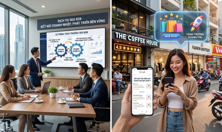 Dịch vụ SEO B2B và dịch vụ SEO B2C