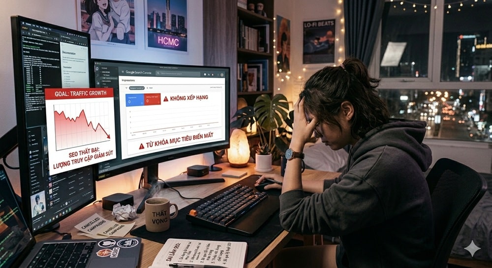 SEO thất bại