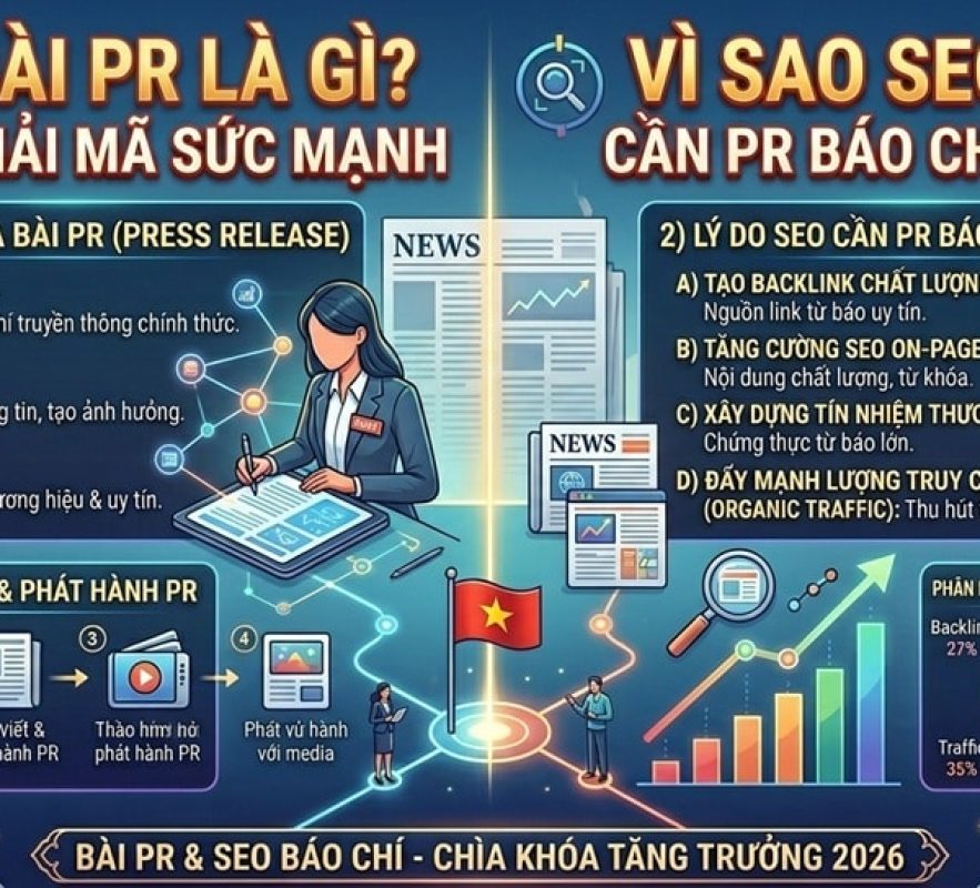 Bài PR là gì? Vì sao làm SEO cần đi bài PR báo chí?