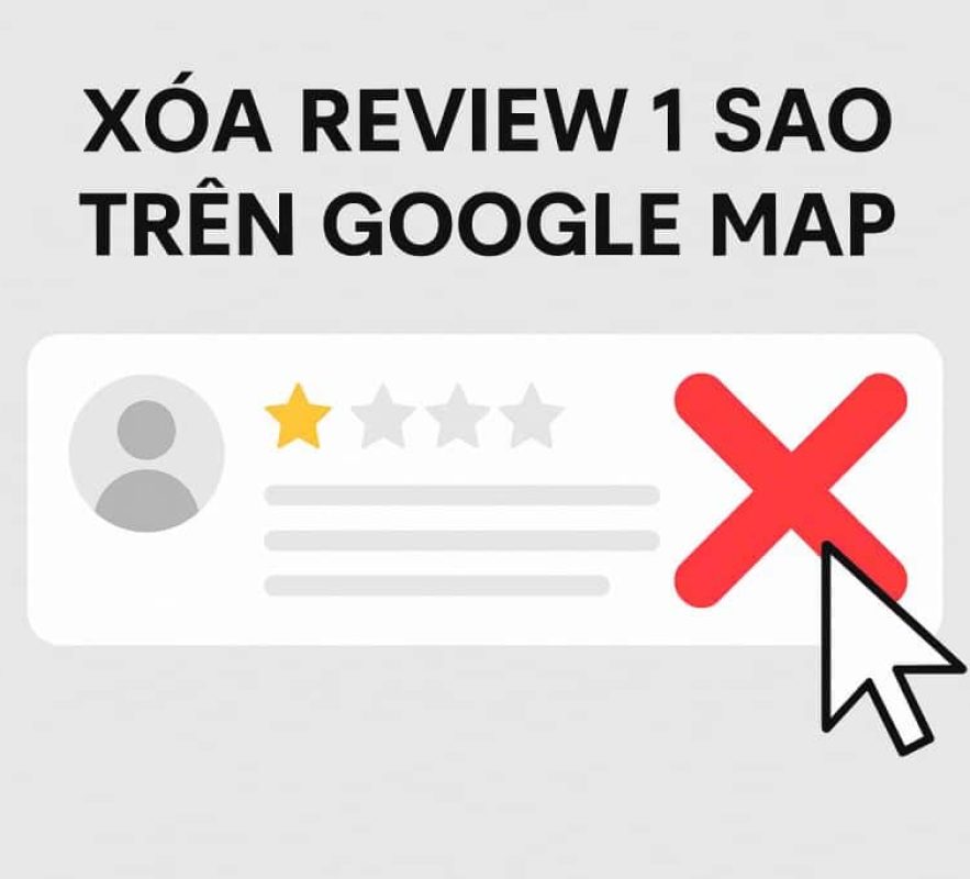 xoa review 1 sao google map